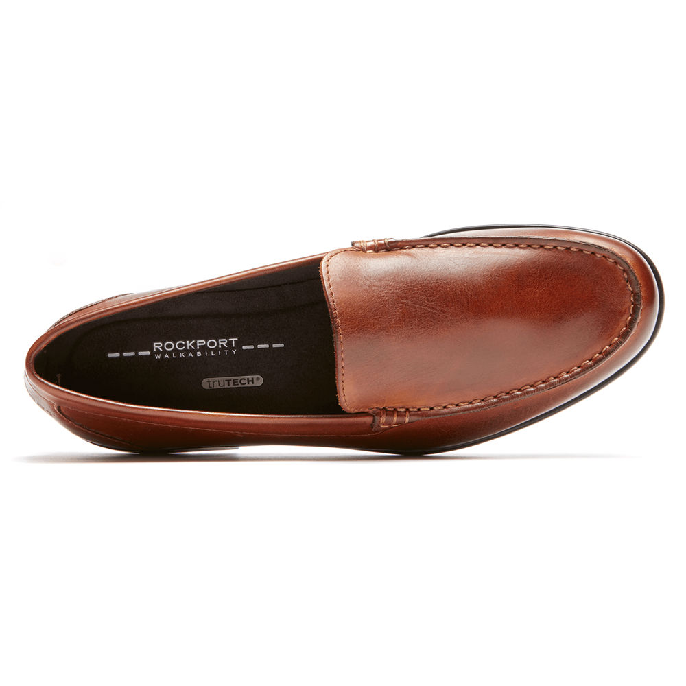 Rockport Loafers For Mens Brown - Classic Venetian - SJ5731290